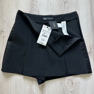 NEW! ZARA wrap front skort, size S